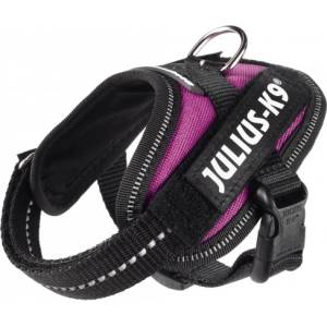 Julius-K9 JULIUS-K9® IDC Powerharness 2XS/Baby2 Нагръдник за кучета 2-5 кг, с обиколка на гърдите 33-45 см - цвят тъмно розов, Унгария - 16IDC-DPN-B2