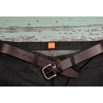 Penny Belts pánský kožený pásek 9-40 hnědý