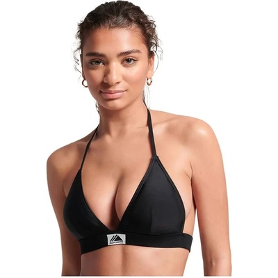 Superdry Code Montana Triangle bikini top - Black (Black)