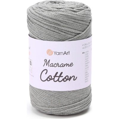 Yarn Art Macrame Cotton 794 šedozelená