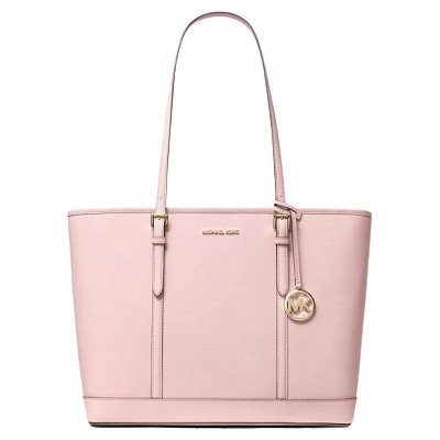 Michael Kors dámská kožená kabelka Jet Set růžová – Hledejceny.cz