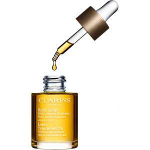 Clarins Face Treatment Oil Lotus Серуми за лице, емулсии, флуиди 30 ml