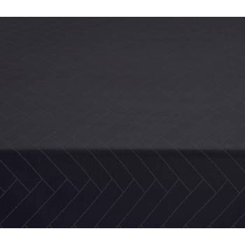 Södahl Покривка за маса Tiles Damask 140 x 370 см пепелява (15516)