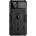 Nillkin CamShield Armor Hard Case - хибриден удароустойчив кейс с пръстен против изпускане за iPhone 11 (черен)