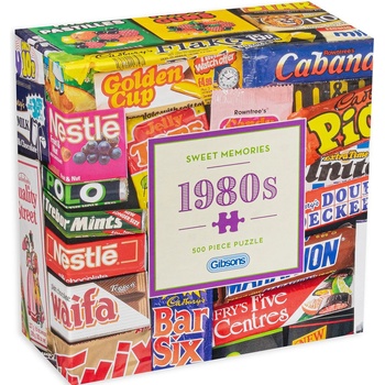 Gibsons Пъзел Gibsons от 500 части - Сладки спомени от 1980 (G3443)