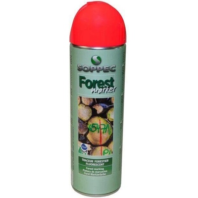 Interforst lesnický značkovací sprej SOPPEC forest Marker 500 ml červená
