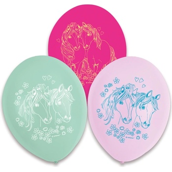 Amscan Латексови балони Красиви коне 6 бр