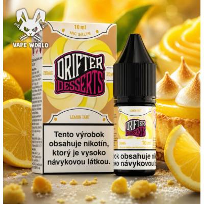 Juice Sauz Drifter Desserts Salts Lemon Tart 10 ml 20 mg