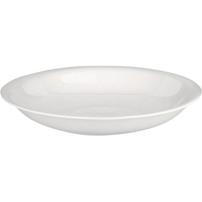 Alessi Hluboký talíř ALL-TIME 22 cm bílá