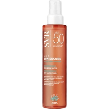 Laboratoires SVR Sun Secure Слънцезащитно сухо олио за лице и тяло, SPF50, 200 ml