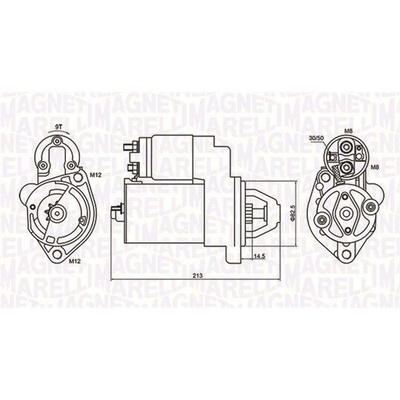 Startér MAGNETI MARELLI 063720612010