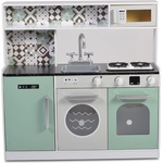 Moni Дървена кухня със светещи котлони 7257 (107910)