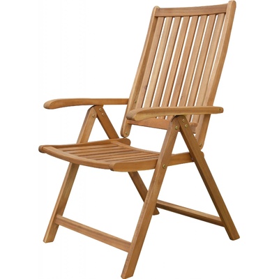 2Home Kory akáciová polohovací židle