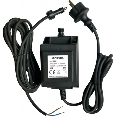 CENTURY LED DRIVER pro zemní svítidla 60W 230VAC/24VAC/2,5A IP68 CEN DR60