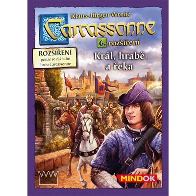 Mindok Carcassonne 2 edicia: Král hrabě a řeka