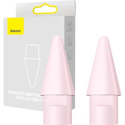 Baseus Pen Tips, Baseus Pack of 2, Baby Pink (6932172633349)