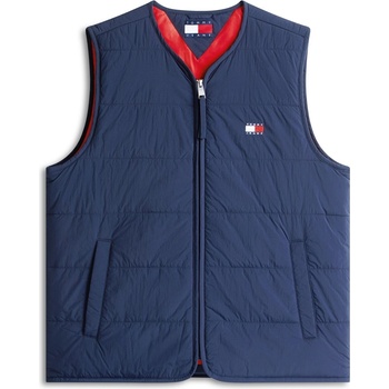 Tommy Jeans Потник Tommy Jeans TJ Flag Quilt Vest Sn62 - Dark Night Navy