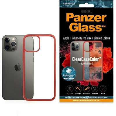 Panzer ClearcaseColor калъф за Apple iPhone 12 Pro Max - Оранжев KP19750