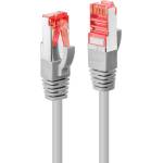 Lindy Пач кабел LINDY 47701, S/FTP, Cat. 6, 0.5m, сив (47701)