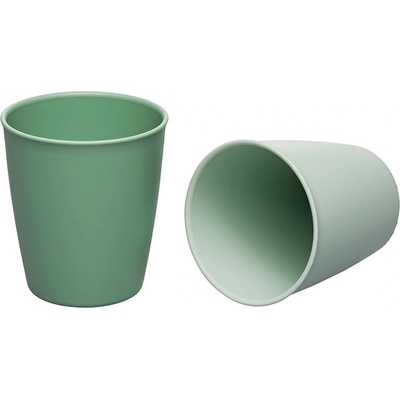 NIP Комплект от 2 чаши за пиене NIP Еat Green - Зелен, 250 ml (34000821370678)
