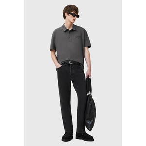 AllSaints Памучна тениска с яка XANDER (M071PC)