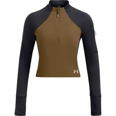 Under Armour Фланелка с дълъг ръкав Under Armour Women's Trail Long Sleeve Performance Running Top - ANTHRACITE / CO