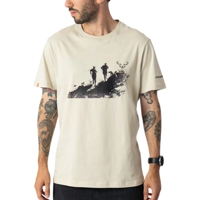 Dynafit Graphic co M S/S Tee hnedé