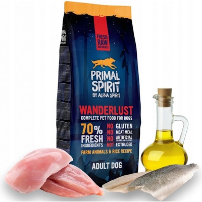 Primal Spirit Dog 70% Wanderlust 1 kg