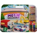 Mega omalovánkový set Doprava