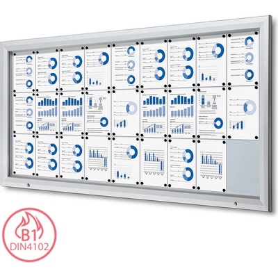 Jansen Display venkovní vitrína typu T 27 x A4 – Zbozi.Blesk.cz