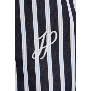 Patou Памучна риза Patou дамска в тъмносиньо със свободна кройка с класическа яка BL0410190 (BL0410190)