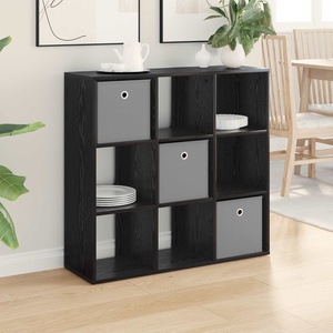vidaXL Служебен шкаф Черния дъб 88, 5 x 29 x 84, 5 см (8000485)