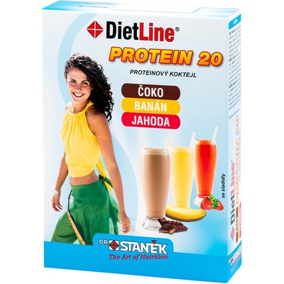 DR.STANĚK Dietline protein 20kokteil 75 g