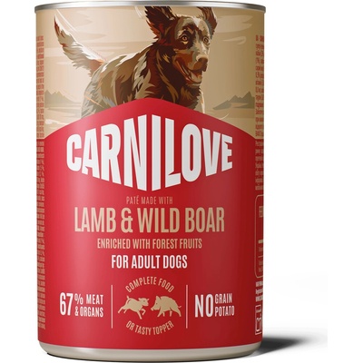 Carnilove Wild Meat Lamb & Wild Boar 400 g