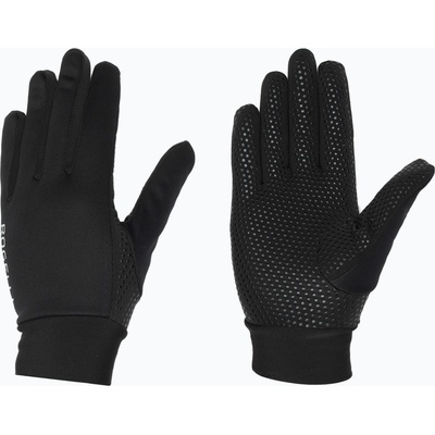 Rogelli Дамски ръкавици за колоездене Rogelli Laval Mid Season LW Windproof black