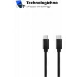 DeTech Кабел DeTech Type C M/M 2.0 1m (14966)