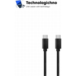DeTech Кабел DeTech Type C M/M 2.0 1m (14966)