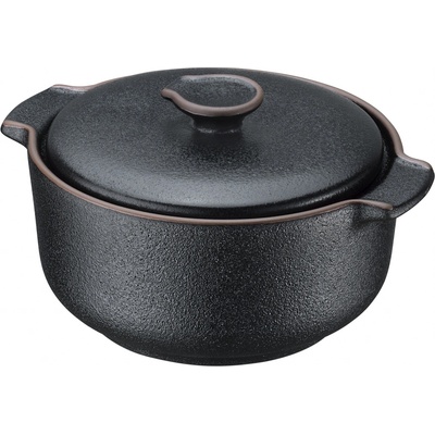 Zassenhaus WORKER Hrnec na pečení/servírování 10 cm/300 ml keramika černá