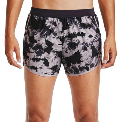 Under Armour W UA Fly By 2.0 Printed Short fialová
