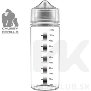 Chubby Gorilla fľaška s mierkou original 120ml