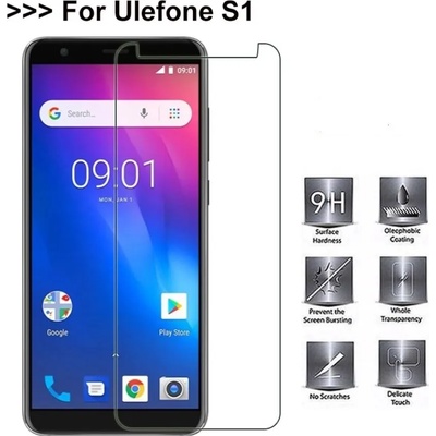 Ulefone СТЪКЛЕН ПРОТЕКТОР tempered glass ЗА ulefone s1/s1 pro (tgus1)