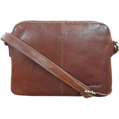 Sendi Desing kabelka crossbody koňaková V-801 TAN