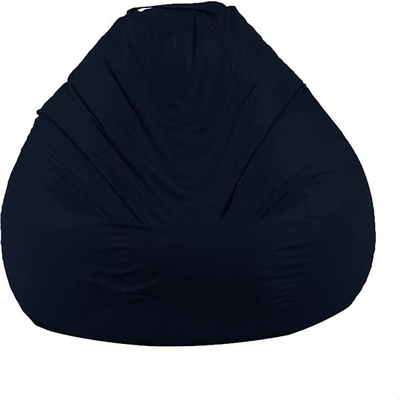 Pufrelax Пуф, круша, 520л. , Nirvana Gigant - Teteron Bleumarin, За открито, Перящ се калъф, Пълнеж от Полистиролни перли