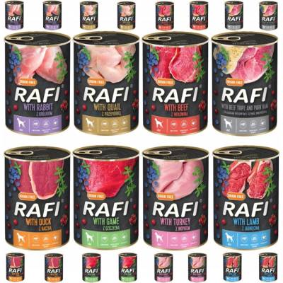 Dolina Noteci Rafi mix 8 príchutí 24 x 400 g