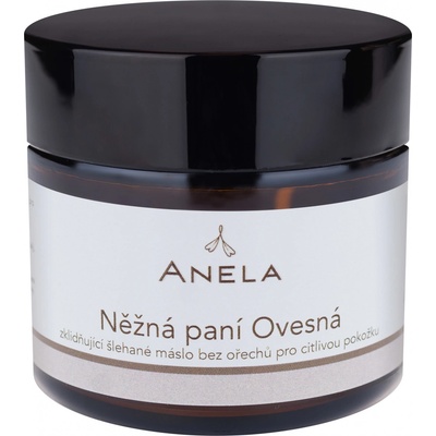 Anela Něžná paní Ovesná zklidňující šlehané máslo bez ořechů pro citlivou pokožku 50 ml