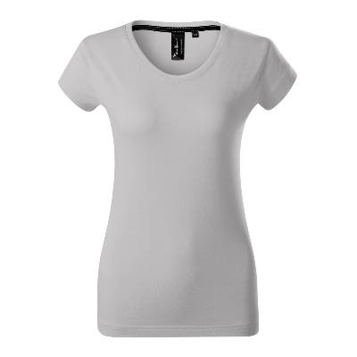 Malfini premium exclusive 154 / Дамска тениска - сребристо сива xl (154a416)