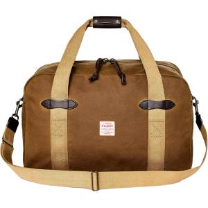 Filson Сак Filson Tin Cloth Medium Duffle Bag Luggage - Dark Tan - размер 43 l (510-6031-0111)