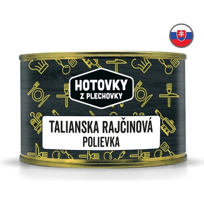 Hotovky z plechovky Talianska rajčinová polievka 400 ml