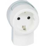 Legrand Куплунг Legrand 192550199, 2Р+Е, 16А, за фиксиране на стена, бял (192550199)