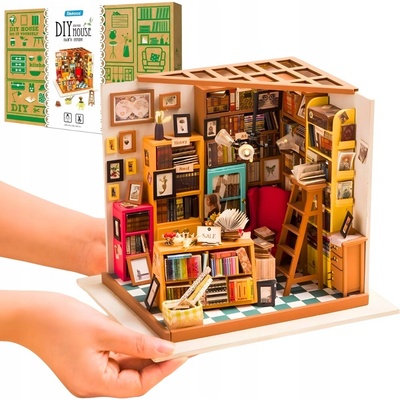 RoboTime miniatura domečku Knihovna – Hledejceny.cz